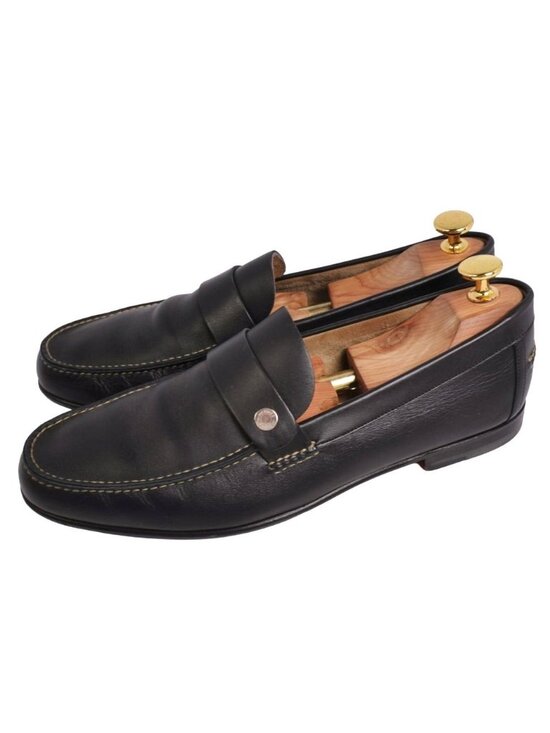 Hermes Loafers Moccasins Series Business Shoes Leather main image 6